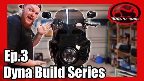 Harley Dyna Build Series Ep.3 - Memphis Shades Road Warrior Fairing