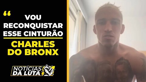 CHARLES DO BRONX SE PRONUNCIA APÓS UFC 280!