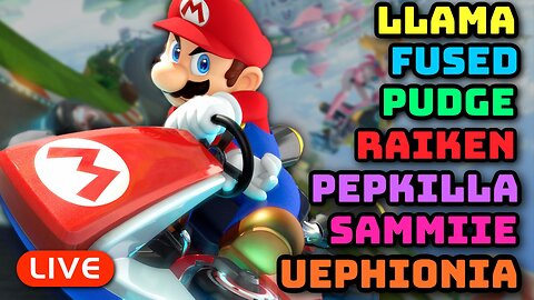 🔴LIVE - Mario Kart 8 w/ Rumble Partners!