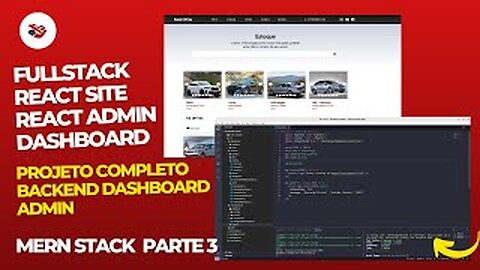 Site e Admin Dashboard MERN Stack (React, MongoDB, Express, Node) PART3 - BackEnd - 🔴 Live Code 💻