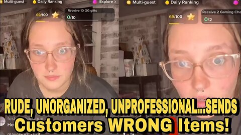 Pumpkin Sells Item On Tiktok Yells At Potential Customers, Forgets What Customers Purchased!