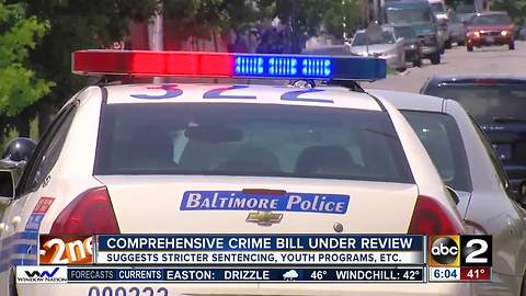 Comprehensive crime bill under review in Annapolis