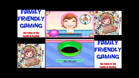 Cooking Mama 5 Bon Appetit Teriyaki Chicken Burger