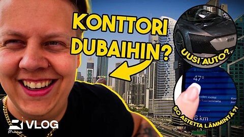 TUOTTAJA LÄHTI DUBAIHIN ⁉️ | RCTIC VLOG