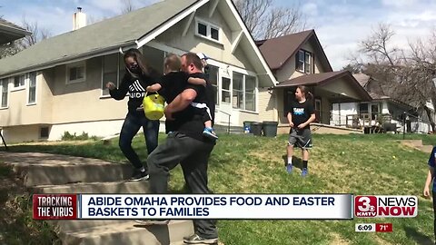 Abide Omaha provides food and Easter baskets to families