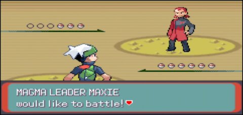 Pokemon Emerald - Team Magma Boss 2nd Battle: Maxie