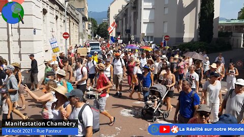 14/08/21 - Manif Chambéry Rue Pasteur (Version Accélérée)