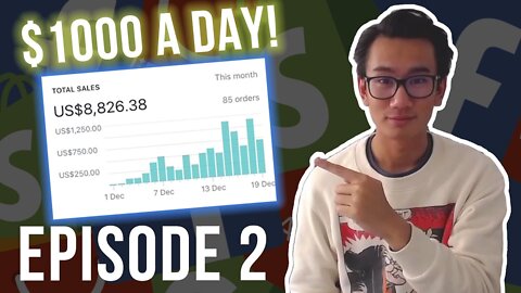 Shopify Dropshipping $100k in 30 Days - Creating Lookalike Audiences - Ep2