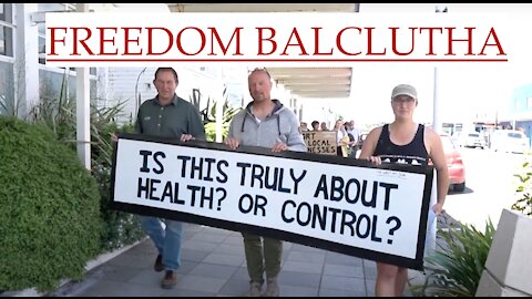 FREEDOM BALCLUTHA | SILENT STAND | 10 Dec 21