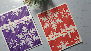 Snowflake Christmas Card