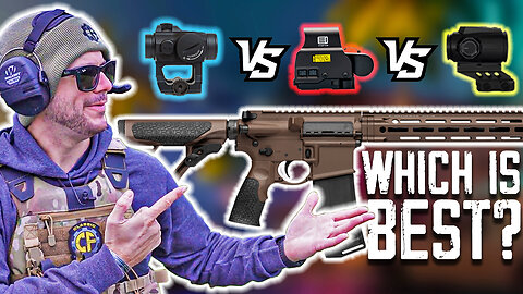 AR-15 Setup | Holographic Sight vs Red Dot Sight vs Prism Optic