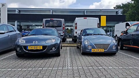 Daihatsu Copen 1.3 L880 Vs. Mazda MX-5 NC. Cero Miata Eunos Roadster MX5 L881K