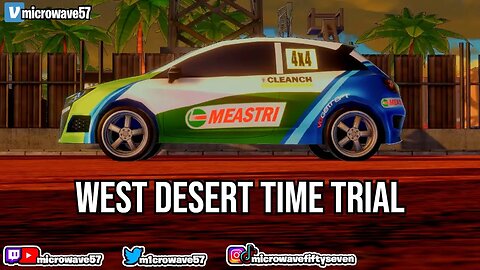 West Desert Time Trial - Rally Rock 'N Racing (PS5)