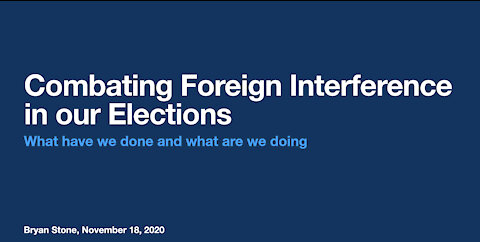 Combating Foreign Interference in US Elections