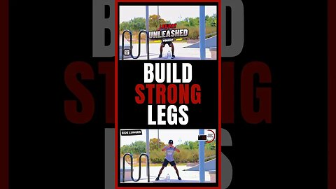 How To Build Strong Legs With Calisthenics #legday #calisthenics #legworkout #hiit #shorts #asmr