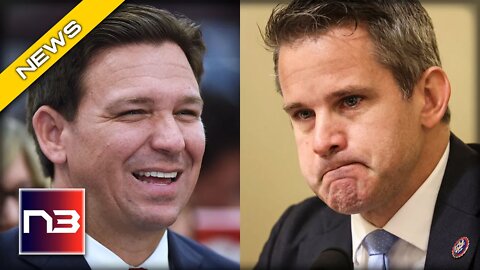 Adam Kinzinger MOCKED When Caught Crying Over Jealousy Of Ron Desantis