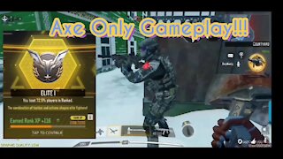 Call of Duty Mobile: Ranked MP Axe Only Gamplay