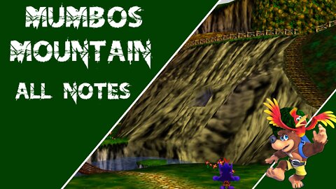 Banjo-Kazooie - All 100 Notes Locations - Mumbo's Mountain