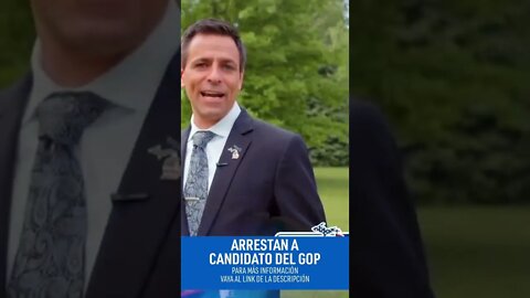 Detienen a candidato a gobernador de Michigan; Comité del 6/enero inicia audiencia de conclusiones