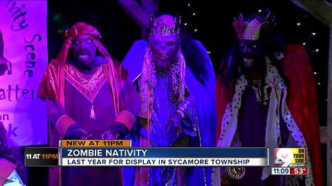 End of days comes for Sycamore 'zombie Nativity'