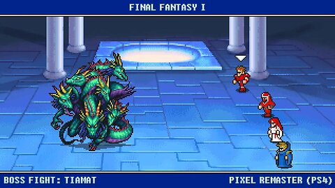 FINAL FANTASY Pixel Remaster Boss Battle Tiamat (PS4)