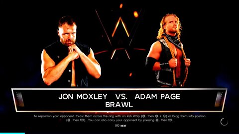 AEW Dynamite Jon Moxley vs Hangman Adam Page Brawl