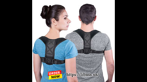 Medical Clavicle Posture Corrector Lower Back Correction Belt for Adult Children