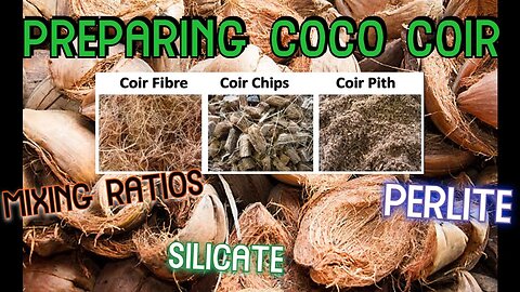 How to Mix/ Prepare coco coir | Measure Perlite Ratios | Adding Silicate That Lasts The ENTIRE Grow