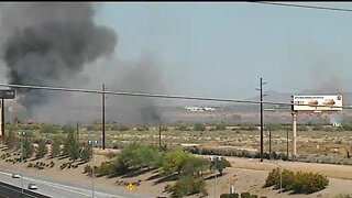 Loop 202 and Kyrene brush fire