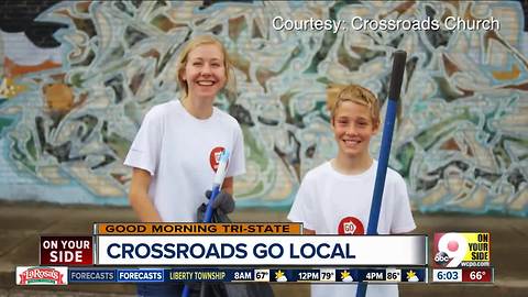 Crossroads GO Local weekend takes church to community