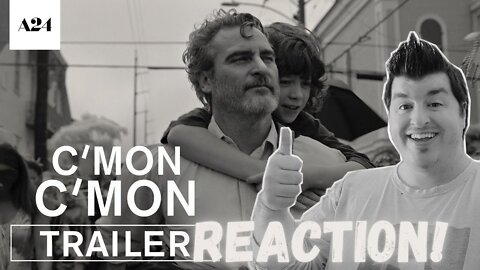 A24's C'mon C'mon - Official Trailer Reaction!