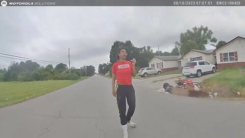 Stuttgart Arkansas PD Officer Jackson Bodycam 8/10/2023 7:39:54 AM