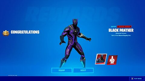 Unlocking *BLACK PANTHER* EMOTE in FORTNITE!