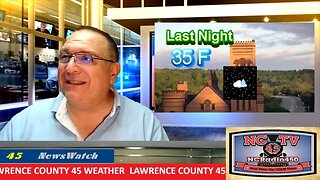 NCTV45’S LAWRENCE COUNTY 45 WEATHER SAT MARCH 4 2023 PLEASE SHARE