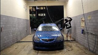 Spoon Sports DC5 car wash