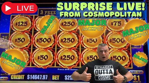 🔴Live! Cosmopolitan Las Vegas Slot Play