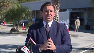 Gov. DeSantis responds to allegations of 'public corruption' of COVID-19 vaccine rollout