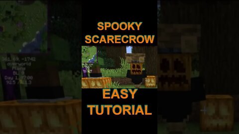 Minecraft: How To Make A Scarecrow