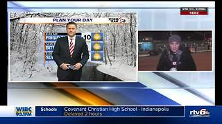 Cold weather causing delays and school closures