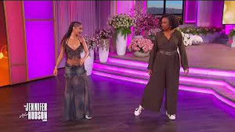 Tyla Teaches Jennifer Hudson Her Viral ‘Water’ Dance