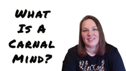 What is a Carnal Mind? #shorts #biblestudy #christianity