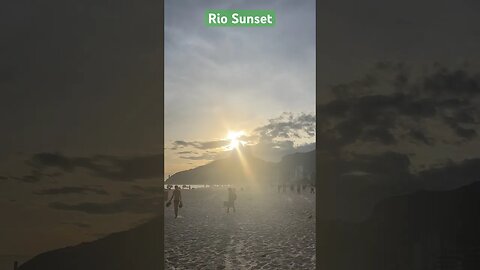 Rio Sunset #shorts