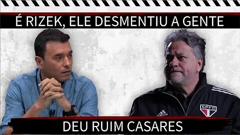 🔴⚫ RIZEK: A torcida do São Paulo é a mais popular do Brasil, nunca vi isso antes