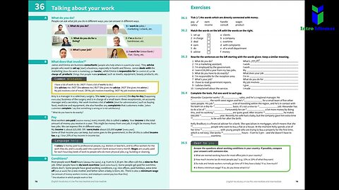 035 - 040 - WORK AND BUSINESS - Units 35 - 40 - ENGLISH VOCABULARY IN USE - vocabulary workshop