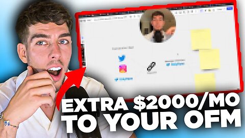 Free Coaching: How to Add an Extra $2,000 to Your OnlyFans Management Model | OFM