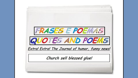 Funny news: Church sell blessed glue! [Quotes and Poems]