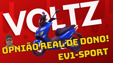 Como é REALMENTE ser dono de uma VOLTZ EV1 Sport?