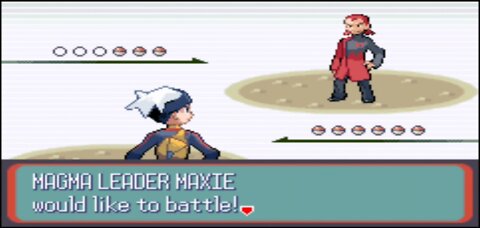 Pokemon Ruby - Team Magma Boss 1st Battle: Maxie