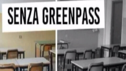 Senza green pass?