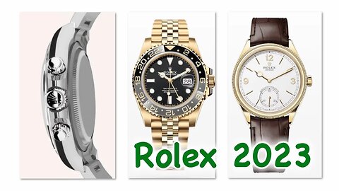 Rolex NEW 2023 models.